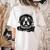 Boston Terrier Astronaut Shirt Spaceman Dog Space Lover Women's Comfort Colors T-Shirt Back Print Ivory