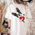 Boston Terrier Bostie Dog Kids Women Girls Women's Comfort Colors T-Shirt Back Print Ivory