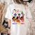 Boston Terrier Dog Christmas Happy Hallothankmas Halloween For Men Women Kids Women's Comfort Colors T-Shirt Back Print Ivory