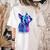 Boston Terrier Dog For a Boston Terrier Mom Women's Comfort Colors T-Shirt Back Print Ivory
