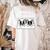 Boston Terrier Dog Official Sleep Pajamas Nightgown Women's Comfort Colors T-Shirt Back Print Ivory