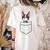 Boston Terrier Dog In The Pocket Boston Terrier For Men Women Girls Kids Women's Comfort Colors T-Shirt Back Print Ivory