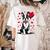 Boston Terrier Dog Valentine's Day Dog Owner Valentine Women's Comfort Colors T-Shirt Back Print Ivory