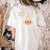 Boston Terrier Halloween Cute Bostie Dog Pocket Boo Women's Comfort Colors T-Shirt Back Print Ivory