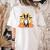 Boston Terrier Halloween Dog Lover Pumpkin Costume Women's Comfort Colors T-Shirt Back Print Ivory