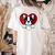 Boston Terrier Heart Cute Puppy Lover Or Dog Owner Women's Comfort Colors T-Shirt Back Print Ivory