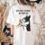 Boston Terrier Mom Dogs Mum Woman Women's Comfort Colors T-Shirt Back Print Ivory
