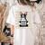 Boston Terrier Mug Shot Guilty Dog Women's Comfort Colors T-Shirt Back Print Ivory