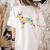 Boston Terrier Tacos Mexican Cinco De Mayo Taco Women's Comfort Colors T-Shirt Back Print Ivory