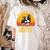 Boston Terrier Never Underestimate a Girl With a Bostie Women's Comfort Colors T-Shirt Back Print Ivory