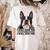 Boston Terrier Will Find And Lick You Bostie Mom Women's Comfort Colors T-Shirt Back Print Ivory