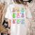 Bunny Reading Books Easter Day Librarian Teacher Book Women's Comfort Colors T-Shirt Back Print Ivory Bunny Reading Books Easter Day Librarian Teacher Book Women's Comfort Colors T-Shirt Back Print Ivory