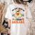 You Can't Scare Me I Teach Daycare Teacher Halloween Ghost Women's Comfort Colors T-Shirt Back Print Ivory