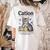 Cation Shirt Cat Science Chemistry Teacher Chemist Pun Women's Comfort Colors T-Shirt Back Print Ivory