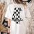 Checkered Fourth Grade Back To School Teachers Students Women's Comfort Colors T-Shirt Back Print Ivory Checkered Fourth Grade Back To School Teachers Students Women's Comfort Colors T-Shirt Back Print Ivory
