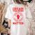 Chicago Teachers Matter Support Union Education Red For Ed Women's Comfort Colors T-Shirt Back Print Ivory