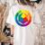 Color Wheel Palette Shirt Artist Painter Art Teacher Tshirt Women's Comfort Colors T-Shirt Back Print Ivory Color Wheel Palette Shirt Artist Painter Art Teacher Tshirt Women's Comfort Colors T-Shirt Back Print Ivory
