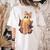 Coquette Music Note Patchwork Ghost Music Teacher Halloween Women's Comfort Colors T-Shirt Back Print Ivory Coquette Music Note Patchwork Ghost Music Teacher Halloween Women's Comfort Colors T-Shirt Back Print Ivory