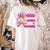 Created By God Called To Teacher Jesus Christian Teacher Women's Comfort Colors T-Shirt Back Print Ivory