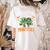 Creepin It Real Monster School Teacher Principal Halloween Women's Comfort Colors T-Shirt Back Print Ivory