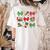 Cute Coquette Pencil Bow Christmas School Teacher Student Women's Comfort Colors T-Shirt Back Print Ivory Cute Coquette Pencil Bow Christmas School Teacher Student Women's Comfort Colors T-Shirt Back Print Ivory
