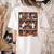 Cute Ghost Book Reading Books Lover Spooky Teacher Halloween Women's Comfort Colors T-Shirt Back Print Ivory