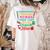 Cute Principal Nurse Lunch Lady Teacher Coach Homeschool Mom Women's Comfort Colors T-Shirt Back Print Ivory
