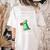 Dinosaur Thesaurus Grammar Joke Teacher Women's Comfort Colors T-Shirt Back Print Ivory