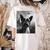 Dog Mom Dad Alien Selfie Boston Terrier UFO For Men Women Women's Comfort Colors T-Shirt Back Print Ivory