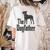 The Dogfather Boston Terrier Dog Funny Dog Gift T-Shirt For Men Women Girls Kids Women's Comfort Colors T-Shirt Back Print Ivory