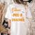 I Don't Need A Costume I'm A Pre-K Teacher Halloween Men Women Women's Comfort Colors T-Shirt Back Print Ivory