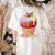 Dripping Apple Ice Cream Cone Cute Teacher Appreciation Women's Comfort Colors T-Shirt Back Print Ivory Dripping Apple Ice Cream Cone Cute Teacher Appreciation Women's Comfort Colors T-Shirt Back Print Ivory