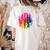 Earth Without Art Is Just Eh Painting Artist Pun Art Teacher Women's Comfort Colors T-Shirt Back Print Ivory