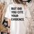 English Teacher But Did You Cite Your Evidence Women's Comfort Colors T-Shirt Back Print Ivory