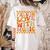 Fall In Love With Music Groovy Thanksgiving Music Teacher Men Women Girls Kids Women's Comfort Colors T-Shirt Back Print Ivory