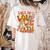 Fall In Love With Science Math Teacher Fall Thanksgiving Women's Comfort Colors T-Shirt Back Print Ivory