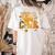 Fall Teacher Pumpkin Coquette Bow Autumn Classroom Women's Comfort Colors T-Shirt Back Print Ivory Fall Teacher Pumpkin Coquette Bow Autumn Classroom Women's Comfort Colors T-Shirt Back Print Ivory