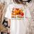 Fall Vibes Costume Teacher Thanksgiving Leopard Gnome Women's Comfort Colors T-Shirt Back Print Ivory