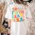 In My Fifth Grade Era 5th Grade Teacher Back To School Women's Comfort Colors T-Shirt Back Print Ivory