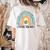 Future Teacher Cute Rainbow Leopard Teacher Outfit For Men Women Girls Kids Women's Comfort Colors T-Shirt Back Print Ivory Future Teacher Cute Rainbow Leopard Teacher Outfit For Men Women Girls Kids Women's Comfort Colors T-Shirt Back Print Ivory
