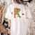 Ghosts Reading Books Teacher Halloween Librarian Boooks Women's Comfort Colors T-Shirt Back Print Ivory