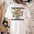 Groovy ABA RBT Therapist In My Behavior Analyst Era Teacher Women's Comfort Colors T-Shirt Back Print Ivory