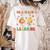 Groovy Fall In Love With Learning Autumn Pumpkin Teacher Women's Comfort Colors T-Shirt Back Print Ivory Groovy Fall In Love With Learning Autumn Pumpkin Teacher Women's Comfort Colors T-Shirt Back Print Ivory
