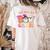 Groovy Kindergarten Boo Crew Kinder Halloween Teacher Kids Women's Comfort Colors T-Shirt Back Print Ivory