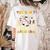 Halloween You Can't Scare Me I'm a Daycare Teacher Ghost Women's Comfort Colors T-Shirt Back Print Ivory