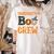 Halloween Kindergarten Boo Crew Kinder Teacher Student Women's Comfort Colors T-Shirt Back Print Ivory Halloween Kindergarten Boo Crew Kinder Teacher Student Women's Comfort Colors T-Shirt Back Print Ivory