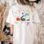Halloween Music Teacher Ghost Playing Musical Instruments Women's Comfort Colors T-Shirt Back Print Ivory