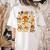 Halloween PE Teacher Costume Ghost Physical Education Women's Comfort Colors T-Shirt Back Print Ivory