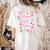 Happy Dot Day Bow Coquette For Teacher Girls Women's Comfort Colors T-Shirt Back Print Ivory Happy Dot Day Bow Coquette For Teacher Girls Women's Comfort Colors T-Shirt Back Print Ivory