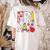 Happy Fri-Yay Teacher Back To School Friday Lovers Women's Comfort Colors T-Shirt Back Print Ivory Happy Fri-Yay Teacher Back To School Friday Lovers Women's Comfort Colors T-Shirt Back Print Ivory